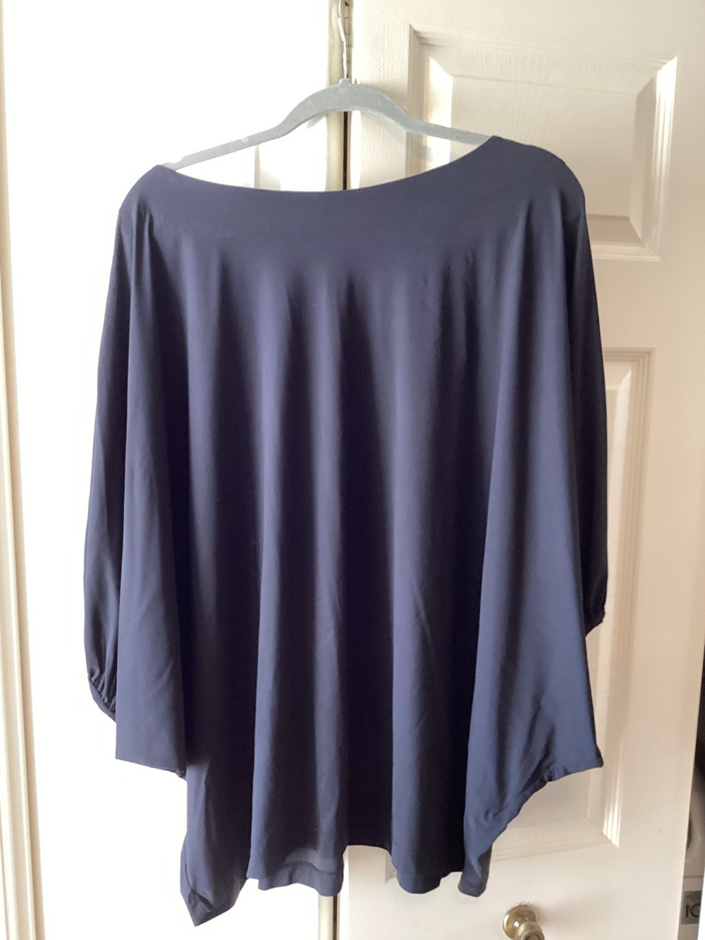 bryn Walker Black Boatneck Tunic Top